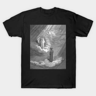 High Resolution Gustave Doré Paradiso Illustration Cacciaguida T-Shirt